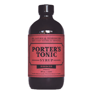 Porter's Hibiscus Tonic Syrup