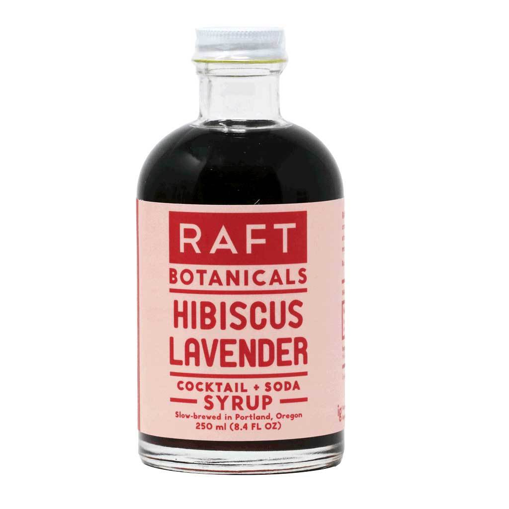 Raft Hibiscus Lavender Syrup | Cocktail Emporium