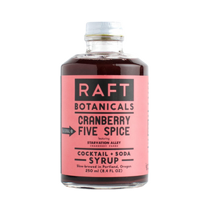 Raft Cranberry 5 Spice Syrup