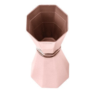 Japanese Rose Gold Faceted Jigger - available matte or shiny