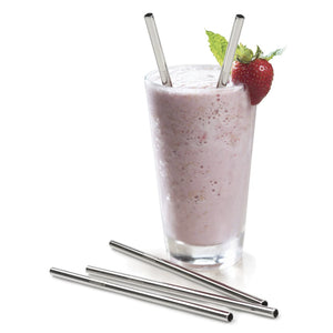 Wide Stainless Steel Straw