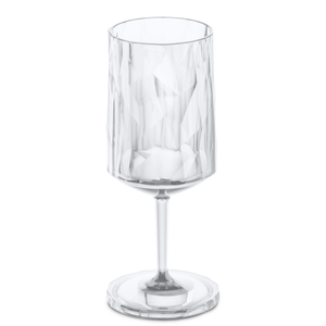 Superglas Unbreakable Clear Wine Glass