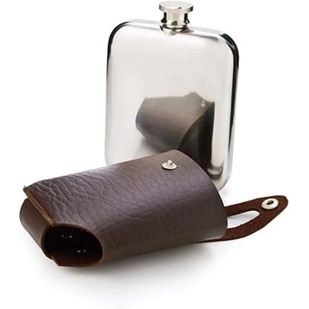 Flask with Traveling Case