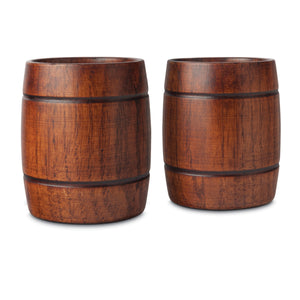 Wooden Barrel Tumbler