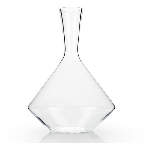 Angled Crystal Wine Decanter