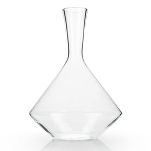 Angled Crystal Wine Decanter