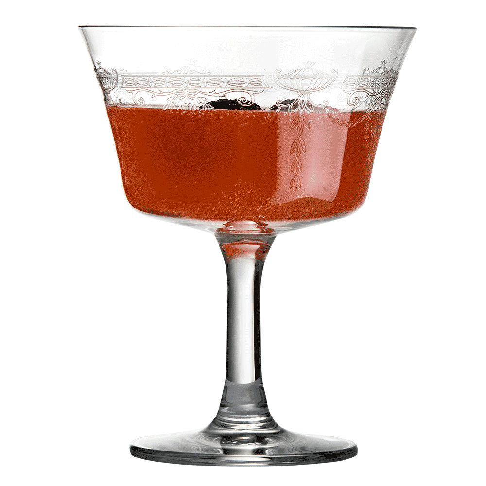1890 Retro Fizz Glass