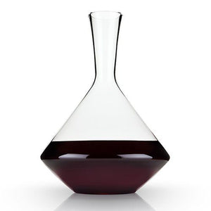 Angled Crystal Wine Decanter